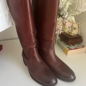 Frye Women's Heeled Boots in Rich Brown